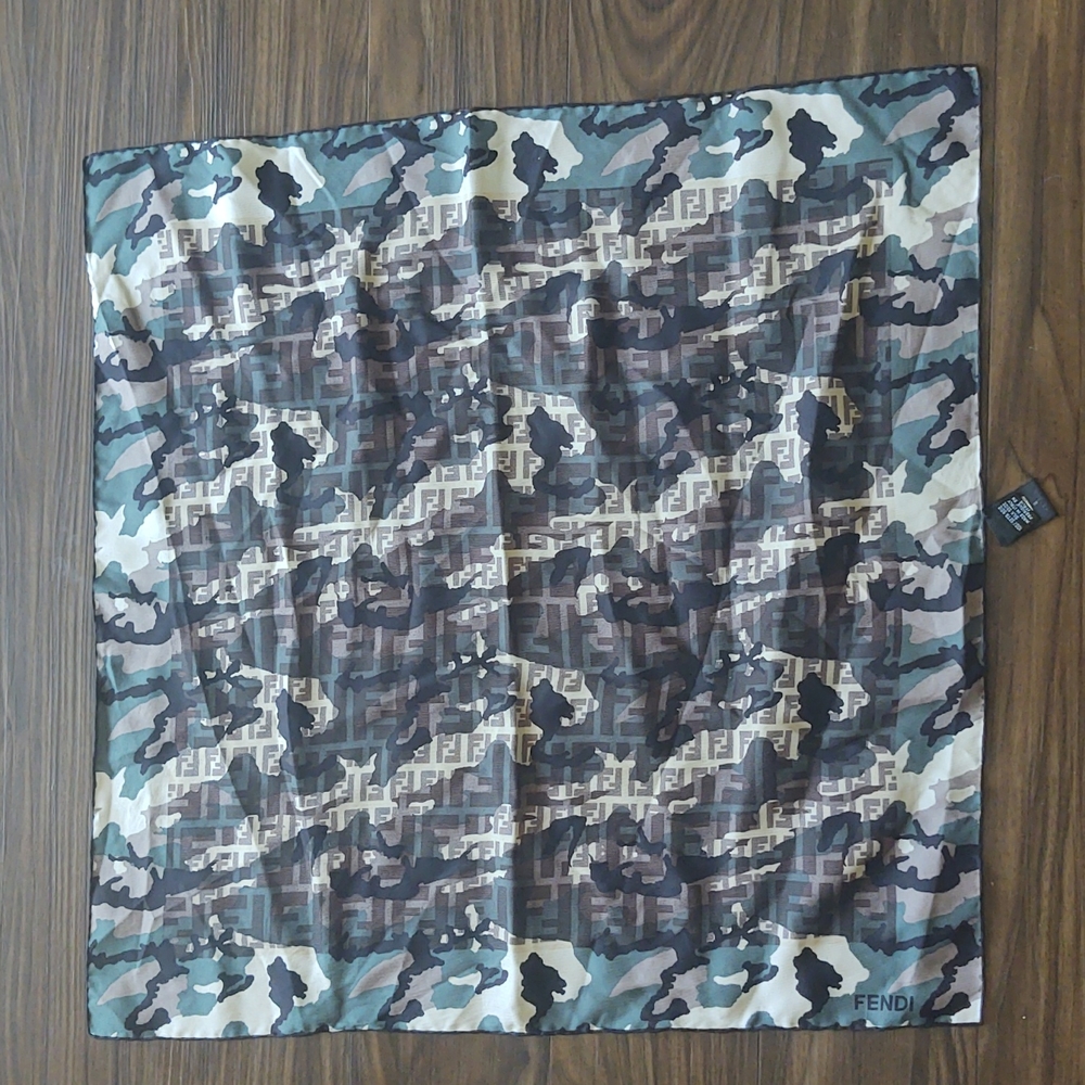 Fendi silk scarf